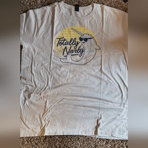 Anvil Cream Lightweight T-Shirt